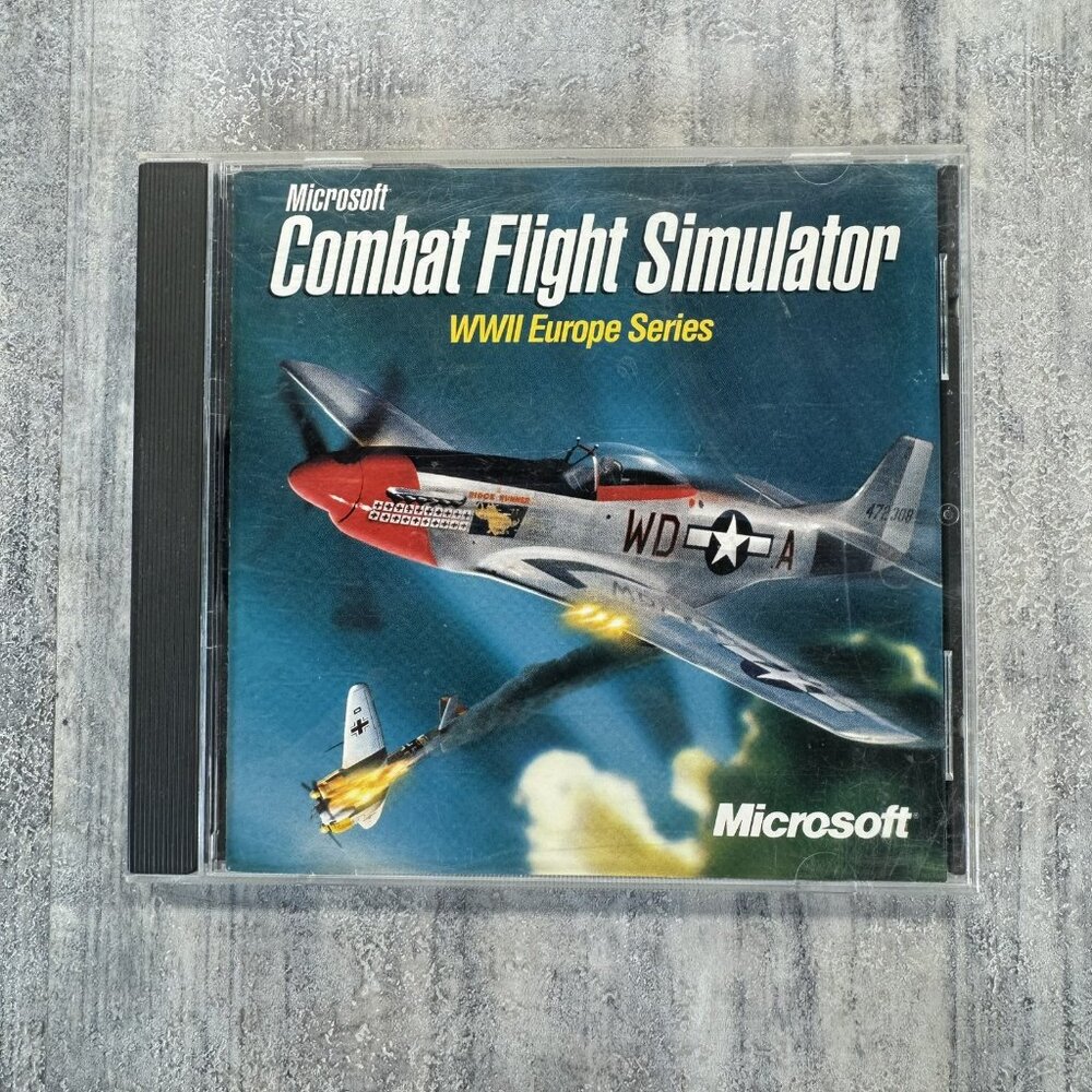 Microsoft Combat Flight Simulator: WWII Europe Series Jewel Case (PC, 2004)Atari